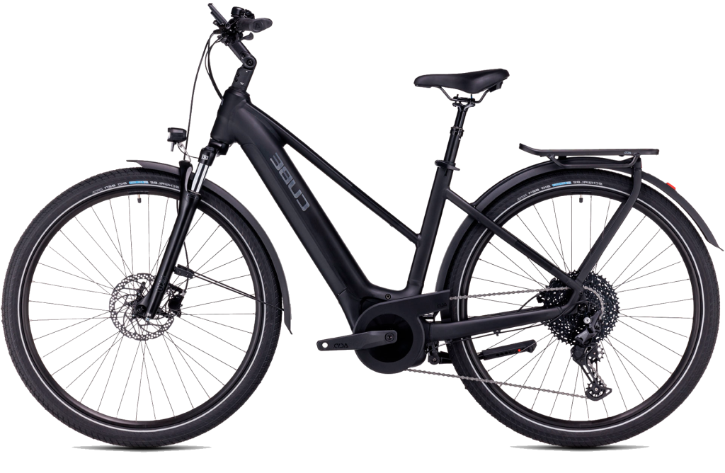 Ventajas de alquilar una bicicleta eléctrica en Nerja 3 Cube Touring Hybrid Pro 625 black´n´metal reverse Ventajas de alquilar una bicicleta eléctrica en Nerja